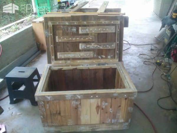 Toy Chest From Repurposed Pallets Pallet Boxes & Chests Toy Chest From Repurposed Pallets Pallet Boxes & Chests