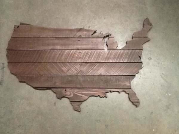 Usa Pallet Map Pallet Wall Decor & Pallet Painting Usa Pallet Map Pallet Wall Decor & Pallet Painting