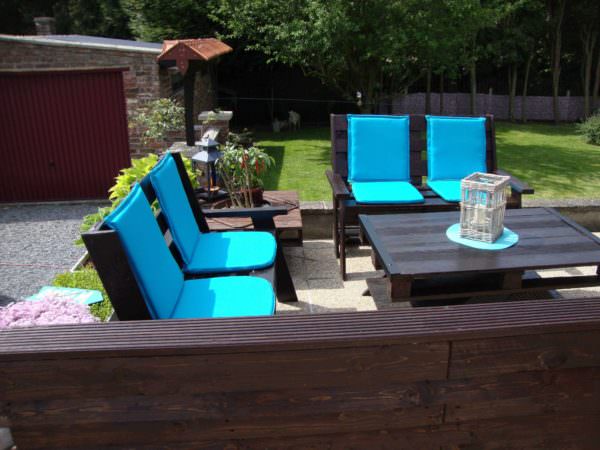 Complete Pallet Garden Set Lounges & Garden Sets Complete Pallet Garden Set Lounges & Garden Sets