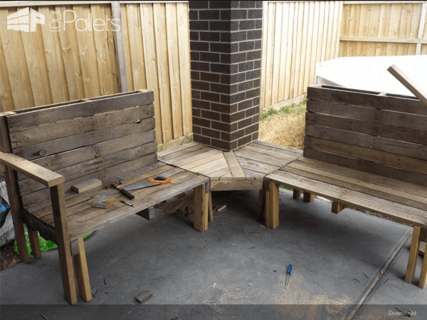 Kiwiana Outdoor Pallet Furniture Pallet Benches, Pallet Chairs & Stools 