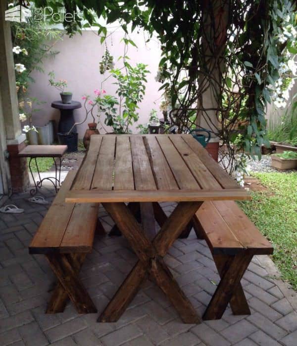 Pallet Garden Projects: Table, Bench & Planters Lounges & Garden Sets Pallet Planters & Compost Bins Pallet Garden Projects: Table, Bench & Planters Lounges & Garden Sets Pallet Planters & Compost Bins