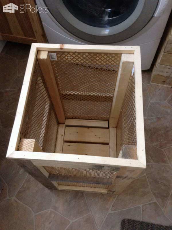 Pallet Laundry Hamper Pallet Boxes & Chests Pallet Laundry Hamper Pallet Boxes & Chests