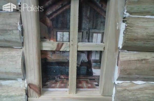 Log Cabin Chicken Coop Animal Pallet Houses & Pallet Supplies Log Cabin Chicken Coop Animal Pallet Houses & Pallet Supplies