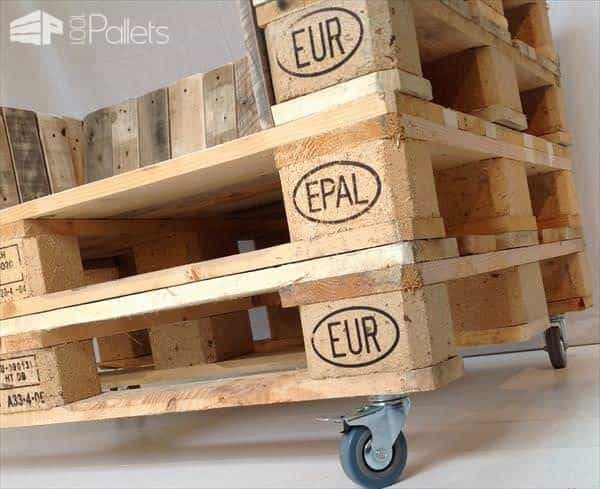 Pallet Armchair on Casters Pallet Benches, Pallet Chairs & Stools Pallet Armchair on Casters Pallet Benches, Pallet Chairs & Stools