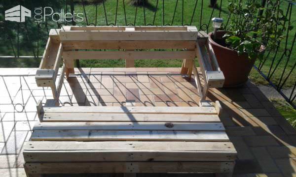 Pallet Outdoor Sofa Pallet Sofas & Couches 