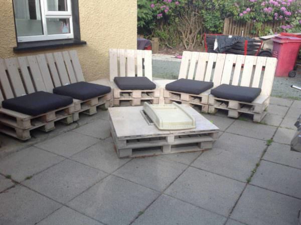 Pallet Patio Set Pallet Sofas & Couches 