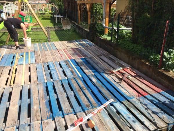 Pallet Terrace Pallet Terraces & Pallet Patios Pallet Terrace Pallet Terraces & Pallet Patios