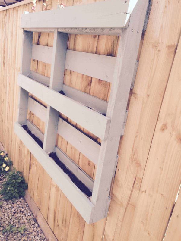 Simple Herb Planter Pallet Planters & Compost Bins Simple Herb Planter Pallet Planters & Compost Bins