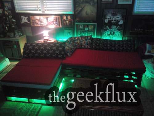 The Geek Cave Pallet Couch Pallet Sofas & Couches The Geek Cave Pallet Couch Pallet Sofas & Couches