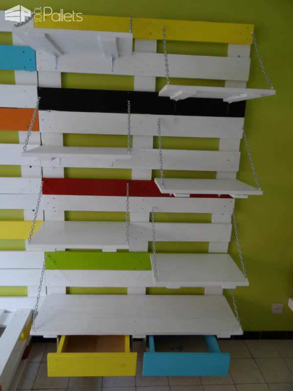 Bed & Wardrobe Rack Made From 28 Recycled Pallets Fun Pallet Crafts for Kids Bed & Wardrobe Rack Made From 28 Recycled Pallets Fun Pallet Crafts for Kids