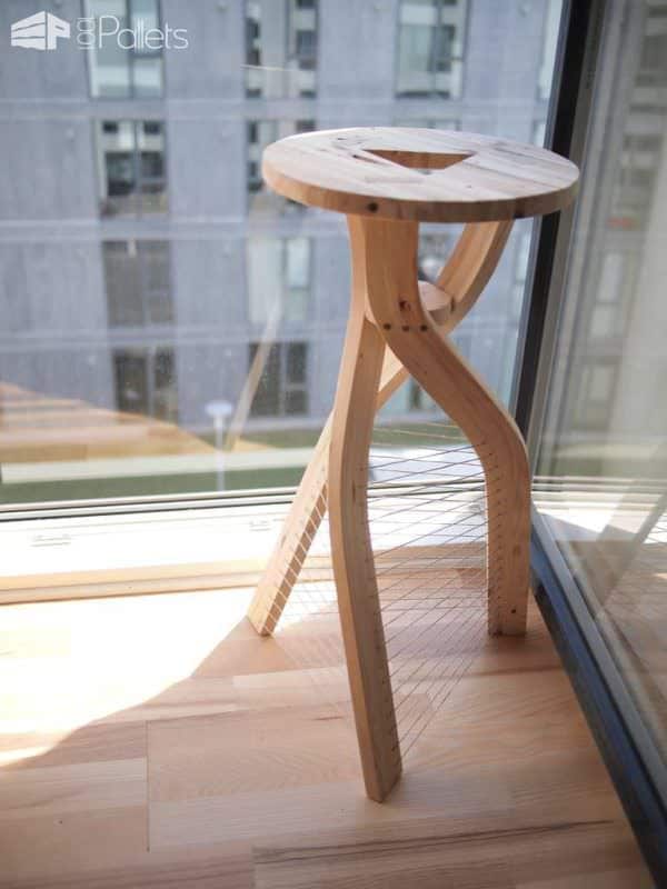 Design Stool From Shipping Pallet Wood Pallet Benches, Pallet Chairs & Stools Design Stool From Shipping Pallet Wood Pallet Benches, Pallet Chairs & Stools