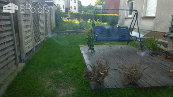 Gartenterasse / Pallet Terrace Pallet Terraces & Pallet Patios Gartenterasse / Pallet Terrace Pallet Terraces & Pallet Patios