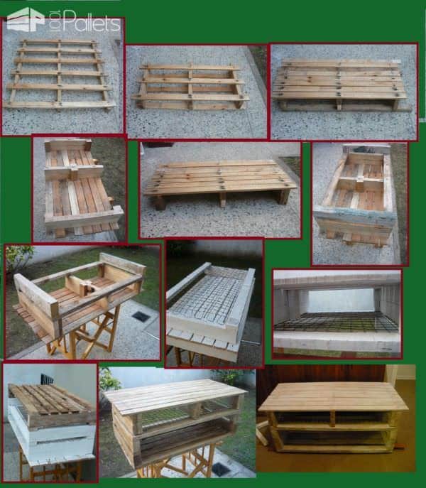 Mesita Ratona / Pallet Coffee Table Pallet Coffee Tables 