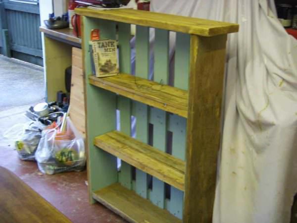 Pallet Bookcase Pallet Bookcases & Bookshelves Pallet Bookcase Pallet Bookcases & Bookshelves
