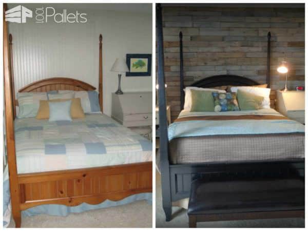 Warm & Rustic Pallet Wood Wall Pallet Walls & Pallet Doors Warm & Rustic Pallet Wood Wall Pallet Walls & Pallet Doors