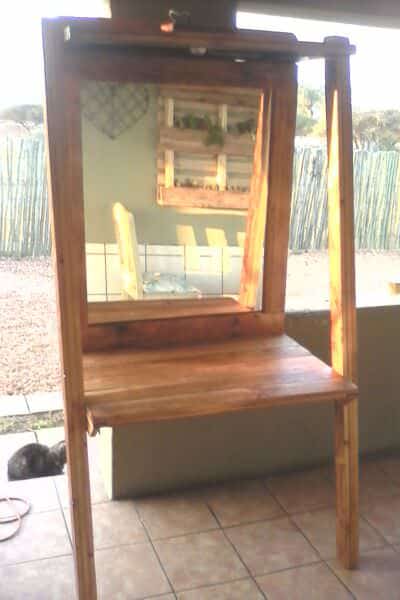 Pallet Dressing Table Pallet Desks & Pallet Tables Pallet Dressing Table Pallet Desks & Pallet Tables