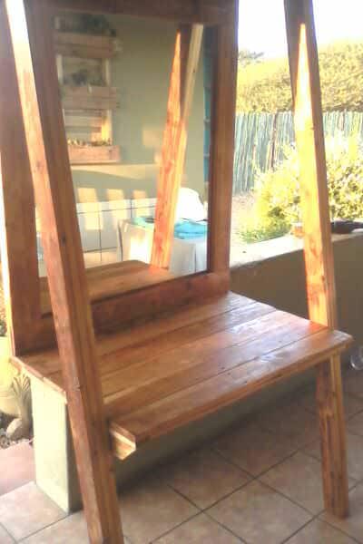 Pallet Dressing Table Pallet Desks & Pallet Tables Pallet Dressing Table Pallet Desks & Pallet Tables