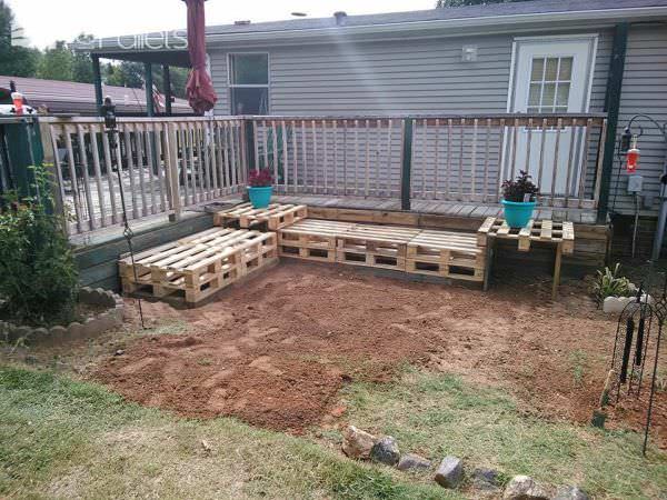 Pallet Garden Set Pallet Sofas & Couches Pallet Garden Set Pallet Sofas & Couches