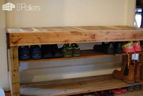 Pallet Shoe Bench Pallet Benches, Pallet Chairs & Stools Pallet Shoe Bench Pallet Benches, Pallet Chairs & Stools