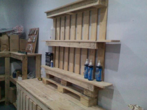 Shop Furniture Made Out Of Discarded Pallets Pallet Store, Bar & Restaurant Decorations Shop Furniture Made Out Of Discarded Pallets Pallet Store, Bar & Restaurant Decorations