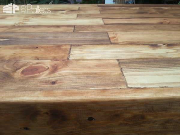 Table à Manger En Bois De Palettes / Reclaimed Pallets Wood Dining Table Pallet Desks & Pallet Tables Table à Manger En Bois De Palettes / Reclaimed Pallets Wood Dining Table Pallet Desks & Pallet Tables