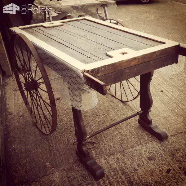 Wedding Cart From Pallets Pallet Store, Bar & Restaurant Decorations Wedding Cart From Pallets Pallet Store, Bar & Restaurant Decorations