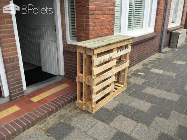 Bbq Side Table Made From 2 Old Pallets & Old Boards Pallet Desks & Pallet Tables Pallet Terraces & Pallet Patios Bbq Side Table Made From 2 Old Pallets & Old Boards Pallet Desks & Pallet Tables Pallet Terraces & Pallet Patios
