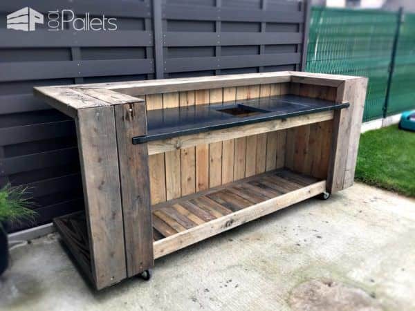 Pallet Outdoor Kitchen Bar Pallet Bars Pallet Outdoor Kitchen Bar Pallet Bars