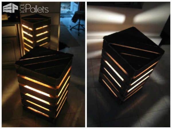 40 Stunning Lamps Made From Reclaimed Pallets Pallet Lamps & Lights 40 Stunning Lamps Made From Reclaimed Pallets Pallet Lamps & Lights