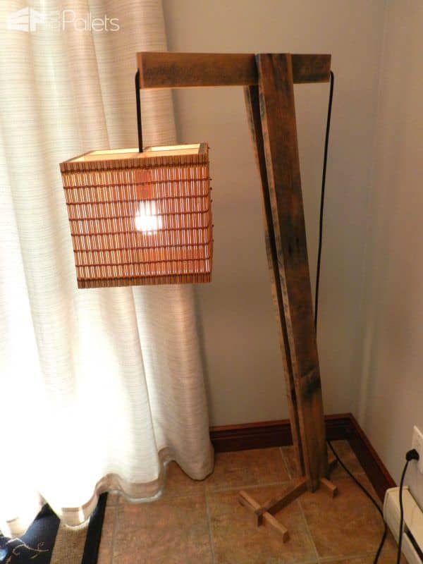 40 Stunning Lamps Made From Reclaimed Pallets Pallet Lamps & Lights 40 Stunning Lamps Made From Reclaimed Pallets Pallet Lamps & Lights