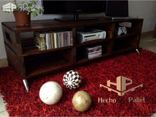 Centro De Entretenimiento / Pallet Entertainment Center Pallet TV Stands & Racks Centro De Entretenimiento / Pallet Entertainment Center Pallet TV Stands & Racks