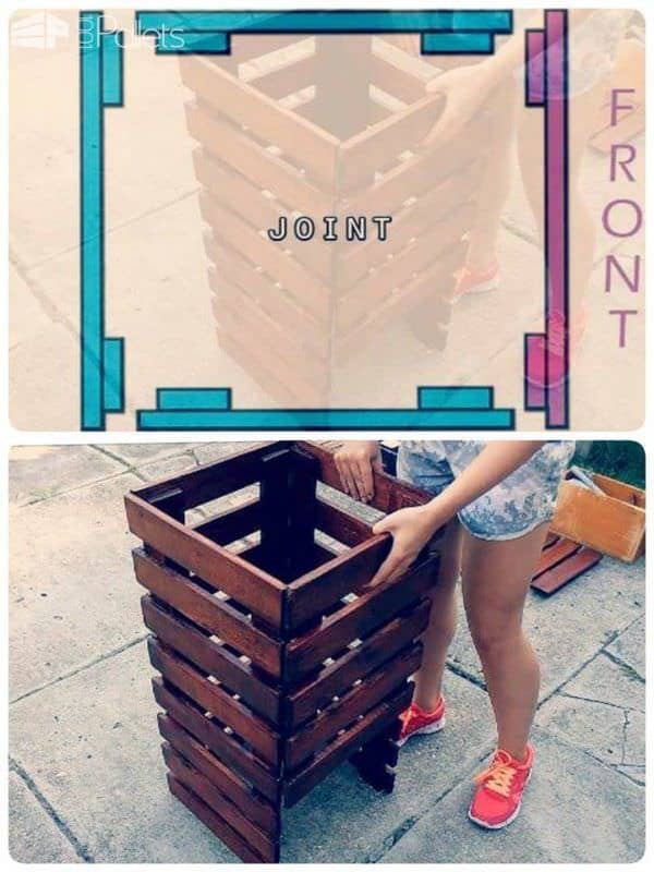 Pallet Bathroom Storage Pallet Boxes & Chests Pallet Bathroom Storage Pallet Boxes & Chests