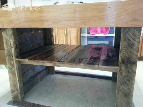 Pallet Butcher Block Island Pallet Bars Pallet Butcher Block Island Pallet Bars