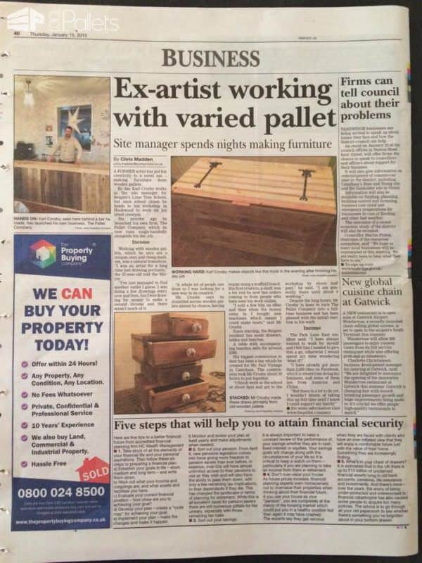 Pallet Crafter Interview #6: Karl Crosby From The Pallet Company Pallet Crafter Interviews Pallet Crafter Interview #6: Karl Crosby From The Pallet Company Pallet Crafter Interviews