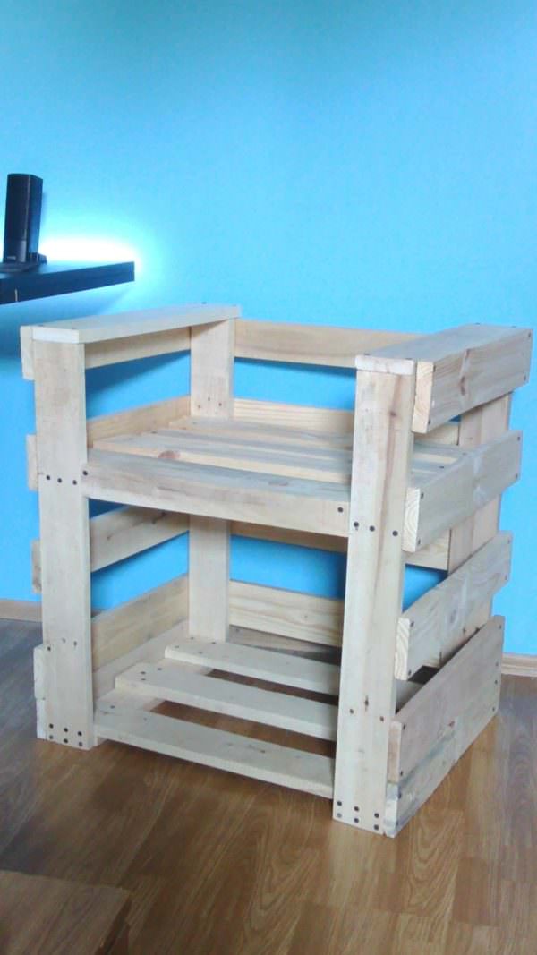 Pallet Sofa/Armchair Pallet Benches, Pallet Chairs & Stools Pallet Sofas & Couches Pallet Sofa/Armchair Pallet Benches, Pallet Chairs & Stools Pallet Sofas & Couches