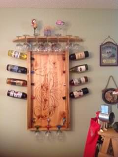 Pallet Wine Rack Pallet Shelves & Pallet Coat Hangers Pallet Wine Rack Pallet Shelves & Pallet Coat Hangers