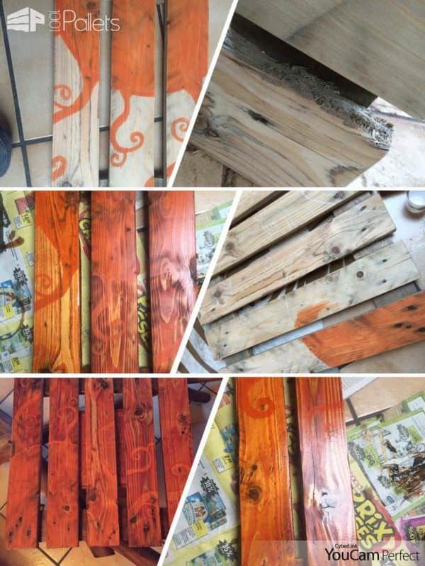 Table De Salon / Living Room Coffee Table Pallet Desks & Pallet Tables Table De Salon / Living Room Coffee Table Pallet Desks & Pallet Tables