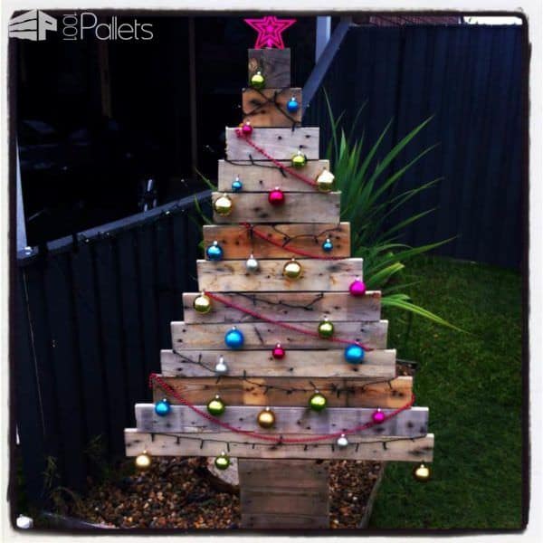 65 Pallet Christmas Trees & Holiday Pallet Decorations Ideas Pallet Home Décor Ideas 65 Pallet Christmas Trees & Holiday Pallet Decorations Ideas Pallet Home Décor Ideas