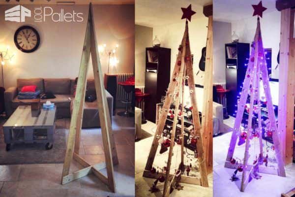 65 Pallet Christmas Trees & Holiday Pallet Decorations Ideas Pallet Home Décor Ideas 65 Pallet Christmas Trees & Holiday Pallet Decorations Ideas Pallet Home Décor Ideas