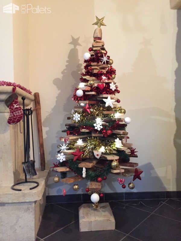 65 Pallet Christmas Trees & Holiday Pallet Decorations Ideas Pallet Home Décor Ideas 65 Pallet Christmas Trees & Holiday Pallet Decorations Ideas Pallet Home Décor Ideas