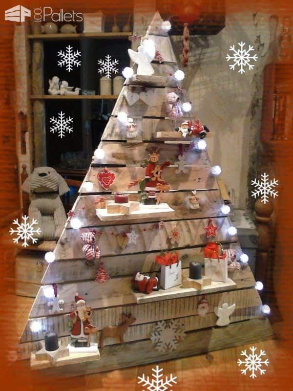 65 Pallet Christmas Trees & Holiday Pallet Decorations Ideas Pallet Home Décor Ideas 65 Pallet Christmas Trees & Holiday Pallet Decorations Ideas Pallet Home Décor Ideas