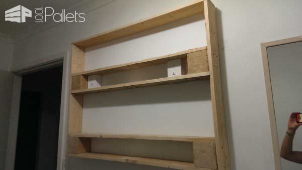 Diy: Two Pallets Upcycled Into a Wall Cabinet Pallet Cabinets & Wardrobes Diy: Two Pallets Upcycled Into a Wall Cabinet Pallet Cabinets & Wardrobes