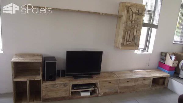 Long & Design Pallet Tv Stand Pallet TV Stands & Racks Long & Design Pallet Tv Stand Pallet TV Stands & Racks