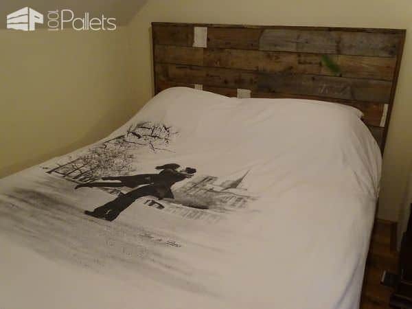 Palet Bed Headboard / Tête De Lit Esprit Recup’ Pallet Beds, Pallet Headboards & Frames Palet Bed Headboard / Tête De Lit Esprit Recup’ Pallet Beds, Pallet Headboards & Frames