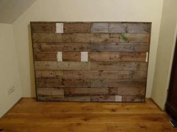 Palet Bed Headboard / Tête De Lit Esprit Recup’ Pallet Beds, Pallet Headboards & Frames Palet Bed Headboard / Tête De Lit Esprit Recup’ Pallet Beds, Pallet Headboards & Frames