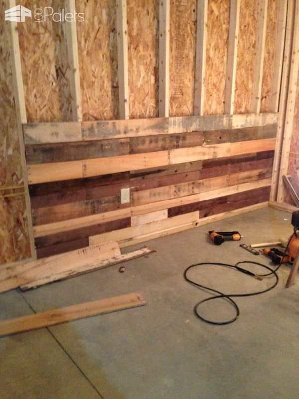 Pallet Wall for Dartboard Pallet Walls & Pallet Doors Pallet Wall for Dartboard Pallet Walls & Pallet Doors