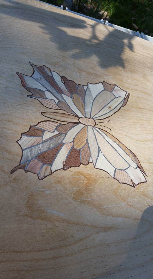 Pallet Wood As An Inlay Pallet Floors & Decks Pallet Wood As An Inlay Pallet Floors & Decks
