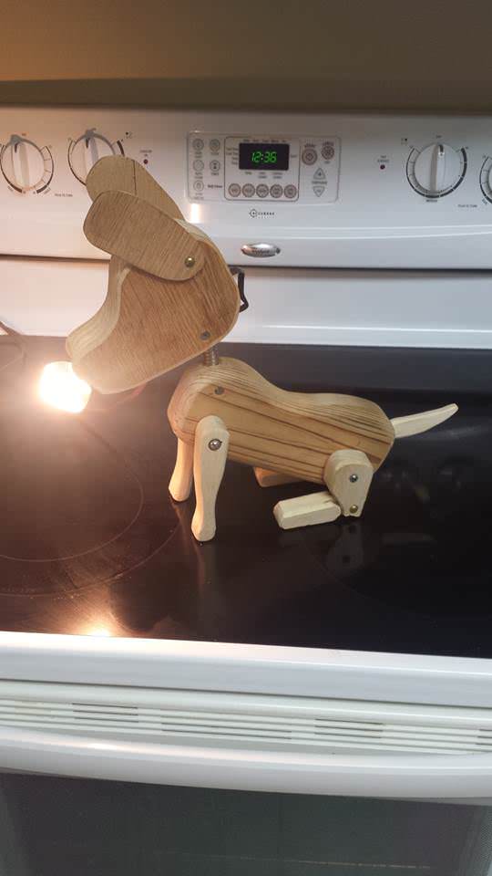 Puppy Lamp Made Out Of Discarded Pallet Wood Pallet Lamps & Lights Puppy Lamp Made Out Of Discarded Pallet Wood Pallet Lamps & Lights