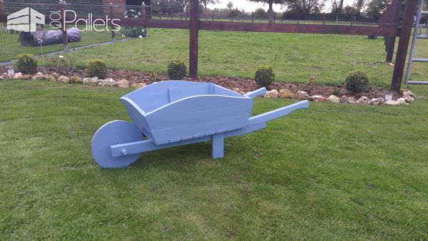Wheelbarrow From Recycled Pallets Pallet Planters & Compost Bins Wheelbarrow From Recycled Pallets Pallet Planters & Compost Bins