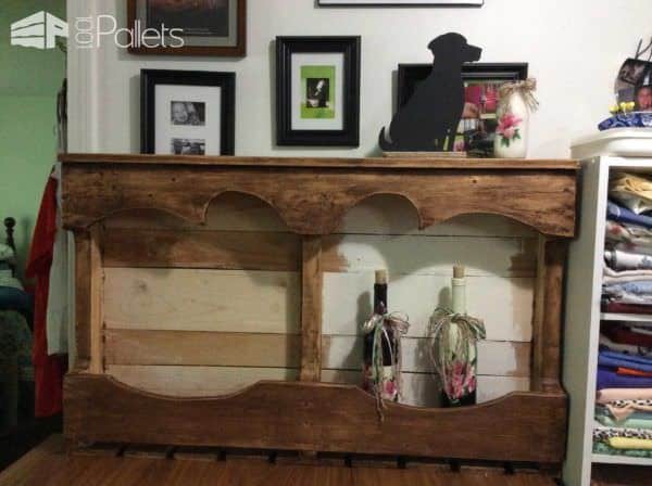 Wine Rack for a Wedding Gift Pallet Cabinets & Wardrobes Wine Rack for a Wedding Gift Pallet Cabinets & Wardrobes